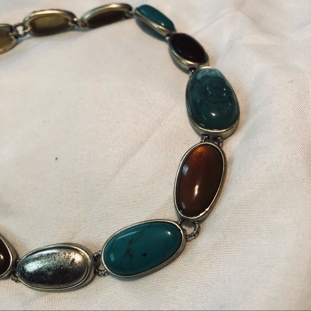 Statement Gemstone Necklace - Picture 6 of 9